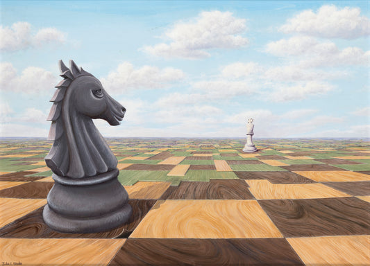 Chess Field Print